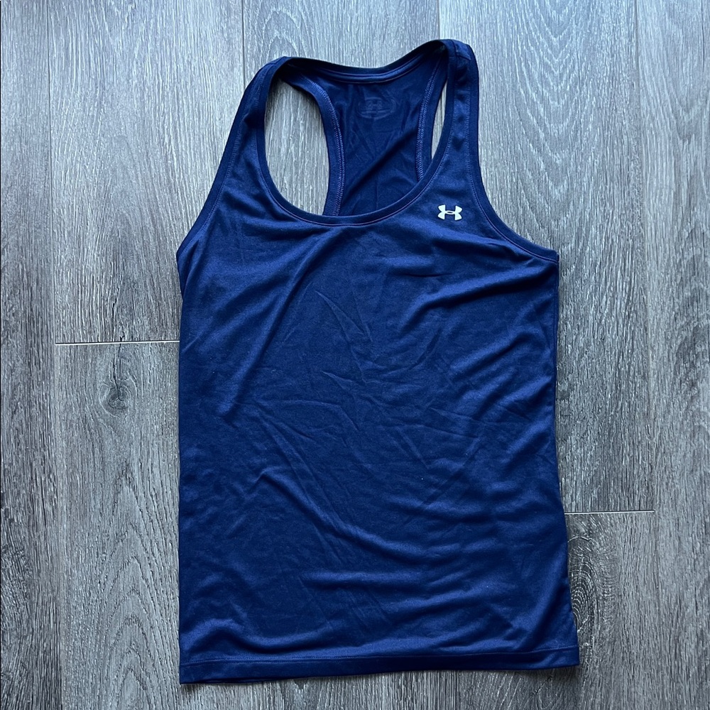 Under Armour Dark Blue Athletic Tank